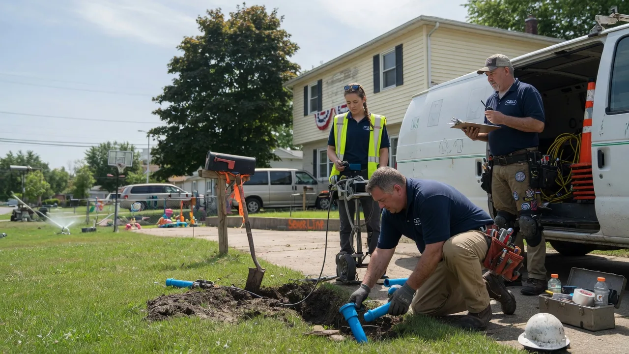 Slab Leak Repair in New Brighton, PA near me